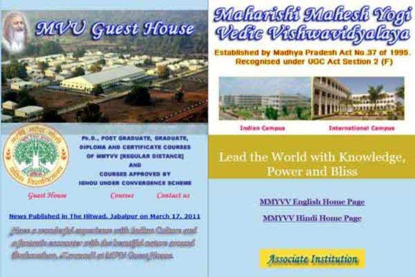 Maharishi Vedic University Guest House