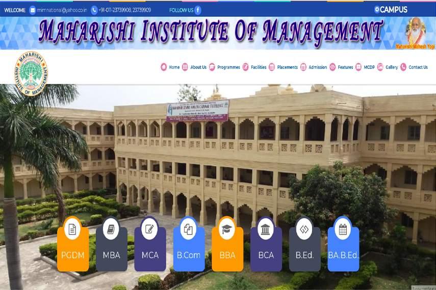 Maharishi Institute of Management India
