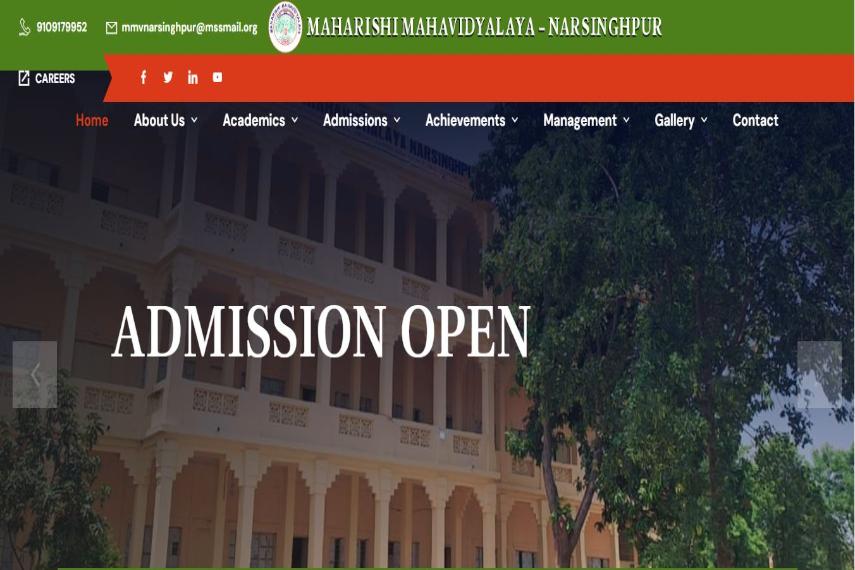 Maharishi Mahavidyalaya - Narsinghpur