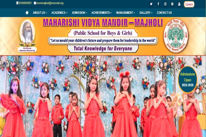 Maharishi Vidya Mandir School - Majholi