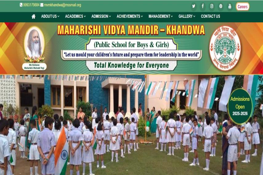 Maharishi Vidya Mandir School - Khandwa